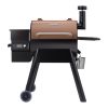 VEVOR Wood Pellet Grill Smoker, 8 in 1 BBQ Grills for Outdoor Cooking, 575 Sq Inch Cook Area Electric Grill and Smoker, with LCD Screen Controller