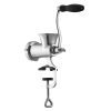 VEVOR Manual Meat Grinder, 304 Stainless Steel Hand Crank Meat Mincer with Steel Table Clamp, Sausage Stuffer with 2 Cutting Plates & Sausage Tube