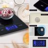 Tempered Glass Slimline Digital Scale Backlit