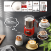 UXQP001R10A  5in1 Ruby electric milk foam 5 settings Cold foam hot foam hot air foam Hot milk or hot chocolate LED touch control 400ML/13.5oz cold and