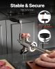 VEVOR Manual Meat Grinder, 304 Stainless Steel Hand Crank Meat Mincer with Steel Table Clamp, Sausage Stuffer with 2 Cutting Plates & Sausage Tube